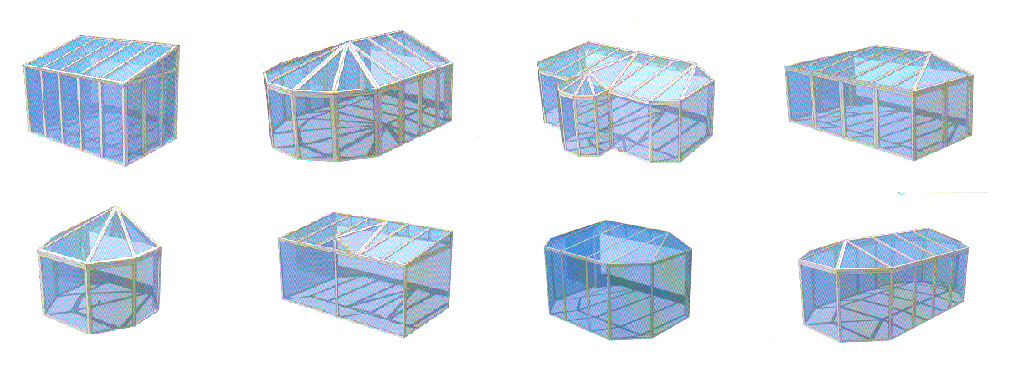 Différentes formes pour votre véranda ou extension