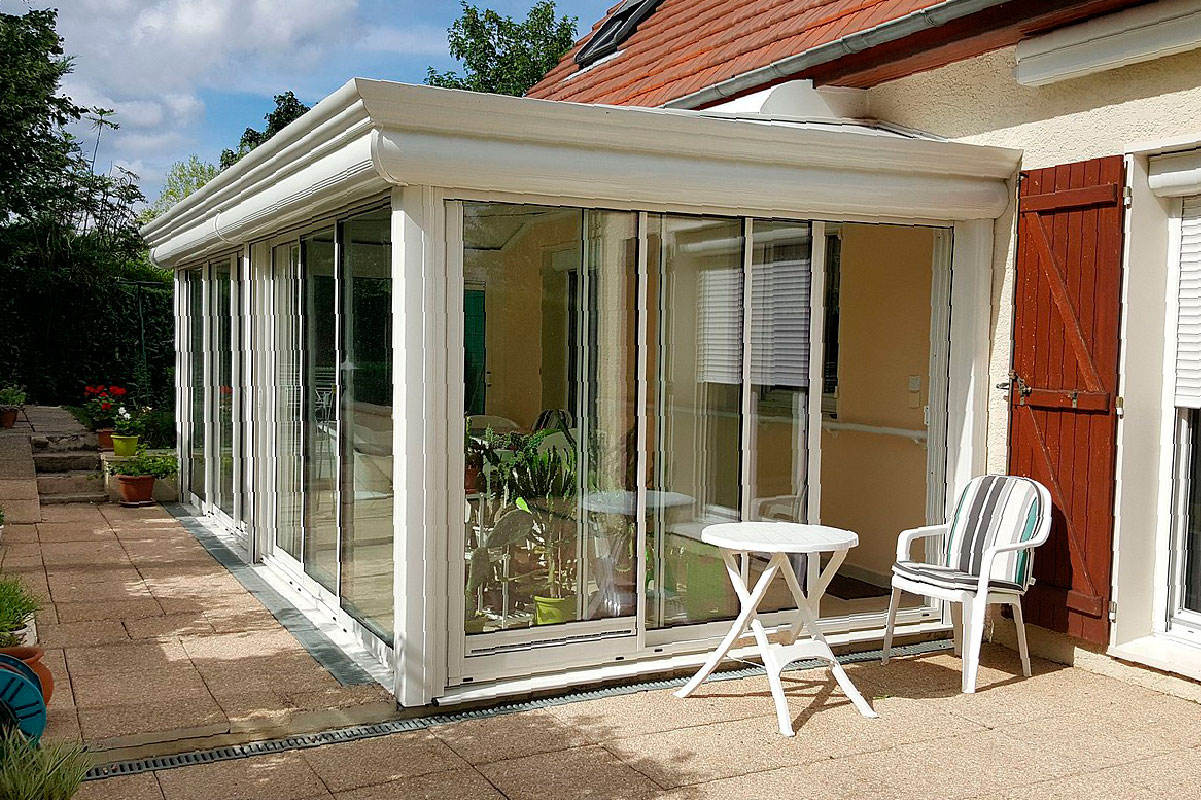 Véranda avec couleur personnalisée Véranda Guilleminot
